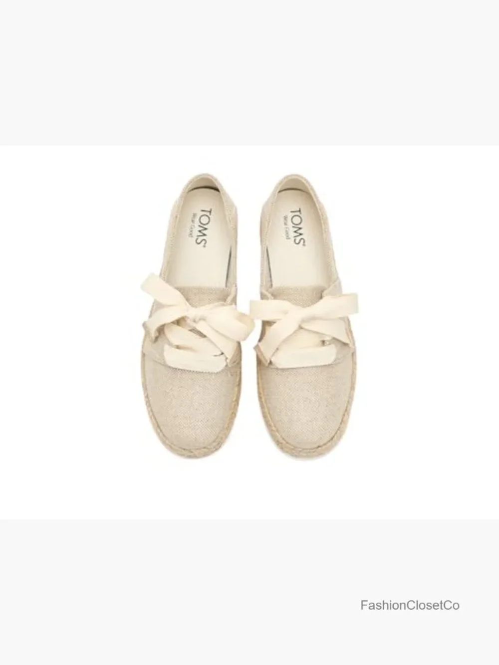 Lace-Up Flatform Espadrille with Removable Insoles